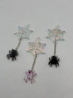 Spiderweb earrings