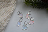 Winter ice stitch markers