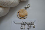 Stitch marker holder (lobster clasp)