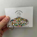 Stitch witch keychain
