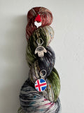 Icelandic Elves— stitch marker set collab with The Frosted Stitch