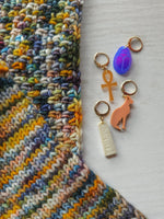 The Women of Egypt — stitch marker set collab with The Frosted Stitch