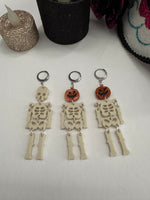 Skeleton earrings