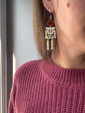 Skeleton earrings