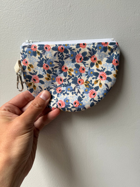 Perogie pouch - floral print