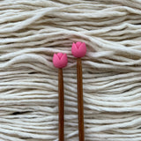 Tulip knitting needle point protectors