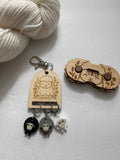 Stitch marker holder (lobster clasp)