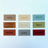 Mixed pack flat sew on tags