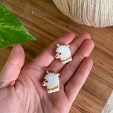 llama knitting needle point protectors