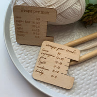 WPI gauge ruler