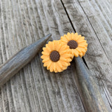 Daisy knitting needle point protectors