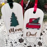 Truck stocking tag