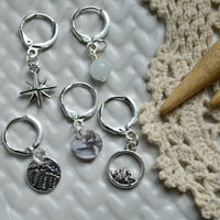 The mountains are calling stitch marker set