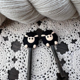 Sheep knitting needle point protectors